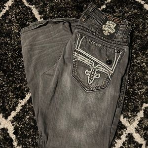 Men’s rock revival jeans